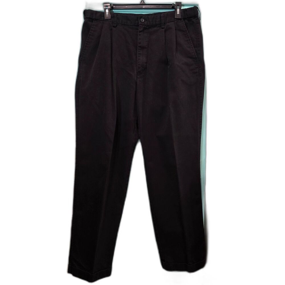 George Men's Black Chinos, 38x32
